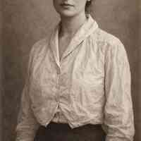 Edwardian White Cotton Shirtwaist Blouse - Image 5