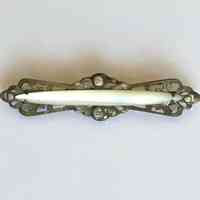 Late Victorian to early Edwardian bar brooch