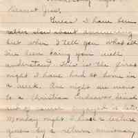 18 - 1.3.24 – Correspondence from “Hope” (“Doodle”) to Mr. Jesse Redyard (Fort Smith, Arkansas) - Image 2