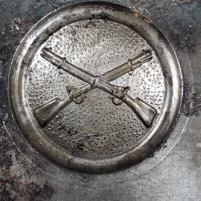 M1881 Infantry Shako Button