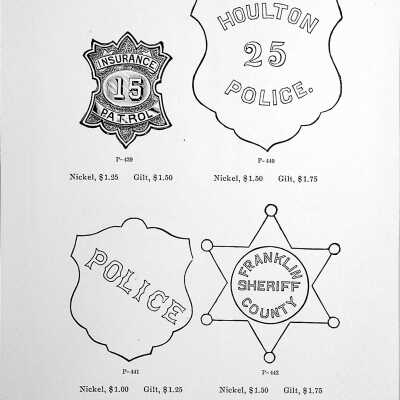 1893 MC Lilley Police Catalog #41