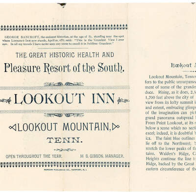 Lookout Inn Brochure