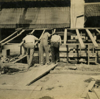 Photograph, Terrell Electrical Work