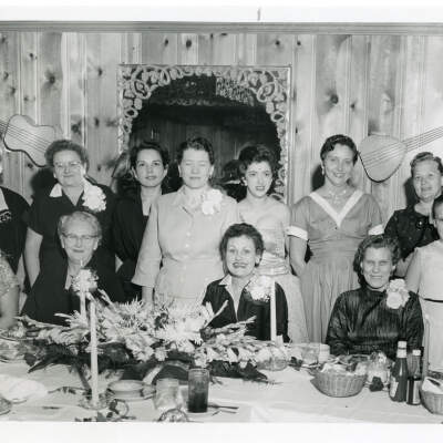 Mt. Vernon Colonial Restaurant, Women's Dinner