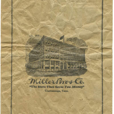 Miller Brothers Company Paper Bag