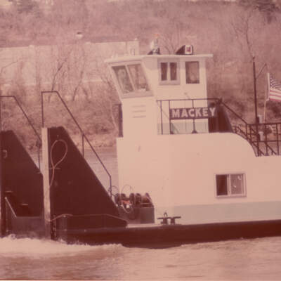 Photograph, Pusher Tugboat Mackey