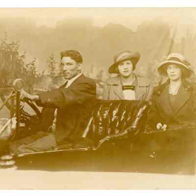 RPPC, Group in Lefthand Drive Automobile
