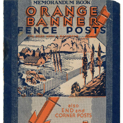 Notebook, Brown Fence Company