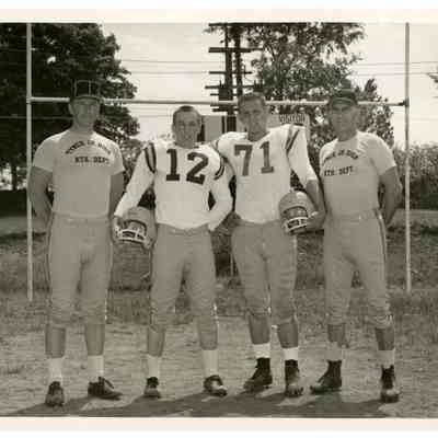 Photograph, Tyner Junior High School Football Players and Coaches