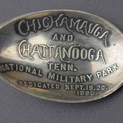 Souvenir Spoon, Chickamauga and Chattanooga National Military Park