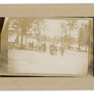 Prisoners at Camp Thomas