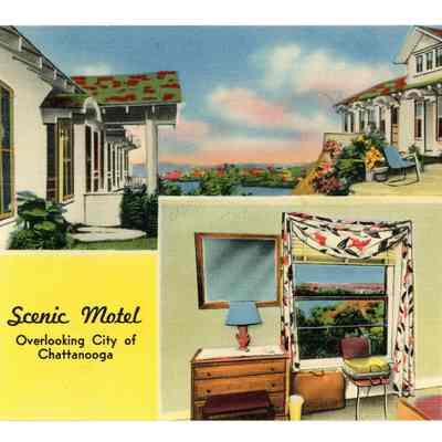 Postcard, Scenic Motel