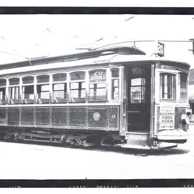 Negative, Jefferson Street Street Car
