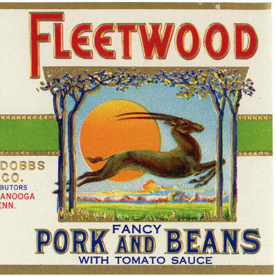 Fleetwood Can Label