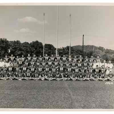 Photograph, 1960 Football Team Photograph