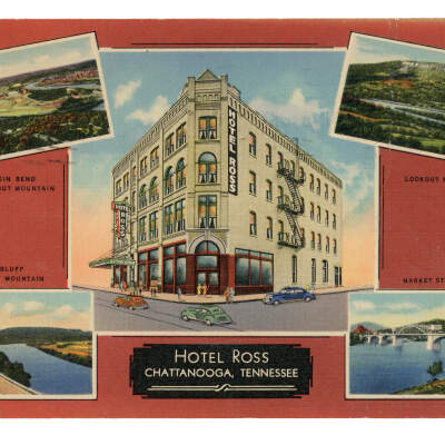 Postcard, Hotel Ross