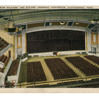 Postcard, Soldiers' and Sailors' Memorial Auditorium