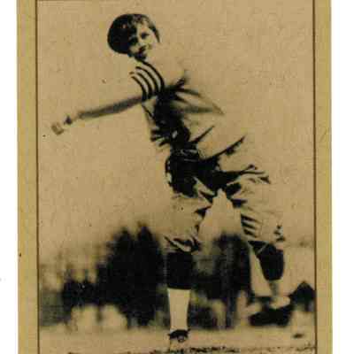 Baseball Card, Jackie Mitchell