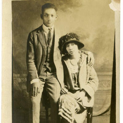 Man and Woman in Studio