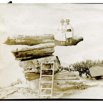 Women on Umbrella Rock
