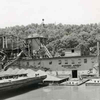 Photograph, Dredging Barge Richard Hardy