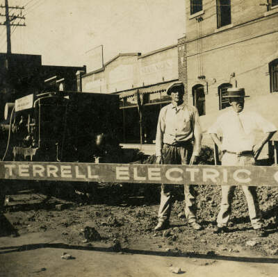 Photograph, Terrell Electric Company Workers