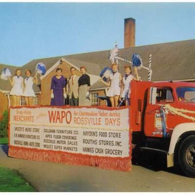 WAPO Rossville Days Parade Float