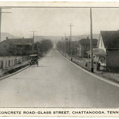 Glass Street Concrete Road, East Chattanooga