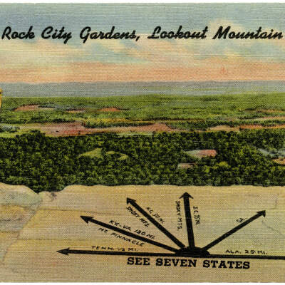 Rock City Gardens Pocket Calendar
