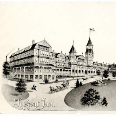 Lookout Inn Private Mailing Card