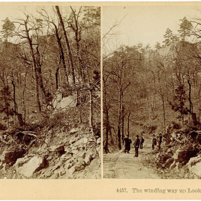 The Winding Way Up Lookout Mountain