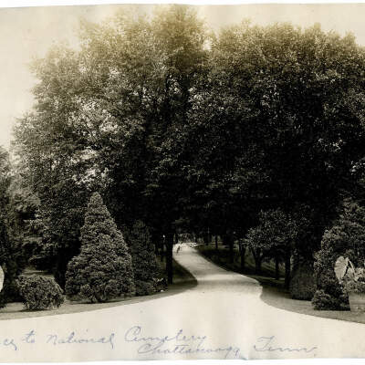 Entrance to National Cemetery