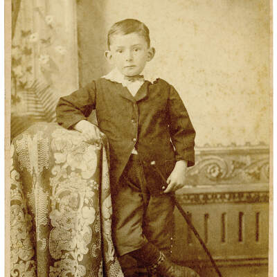 Boy With Cane, A. W. Judd