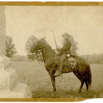 Cavarlyman, Chickamauga Battlefield, Schmedling