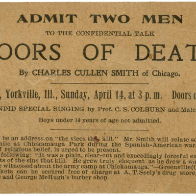 Doors of Death Ticket