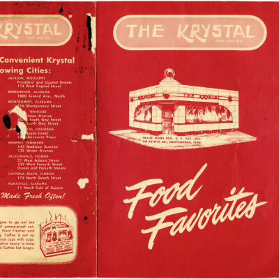 The Krystal Menu