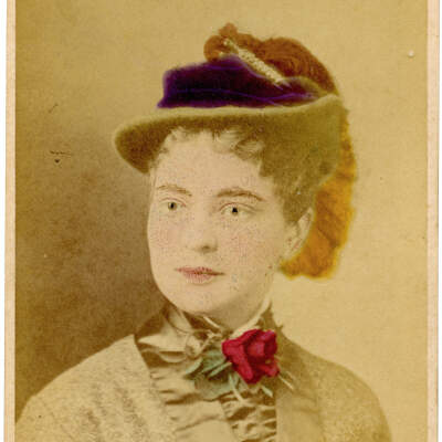 Colorized Woman, A. W. Judd