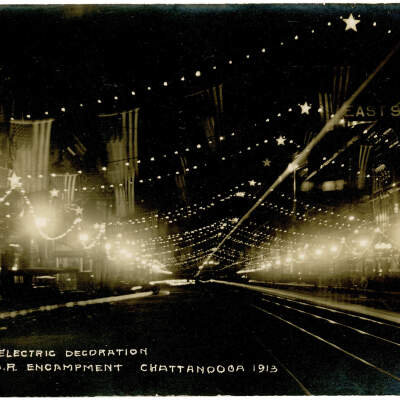 G.A.R. Encampment, Electric Decoration, 1913