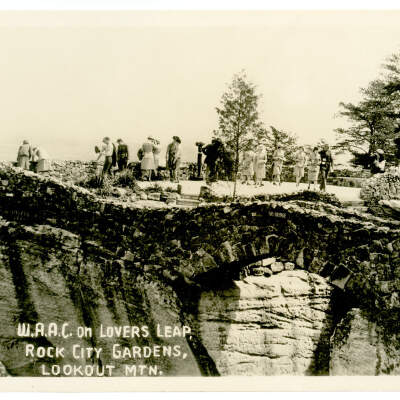 Lover's Leap and Rock City Gardens, W.A.A.C.