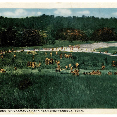 Chickamauga Park, Trench Digging