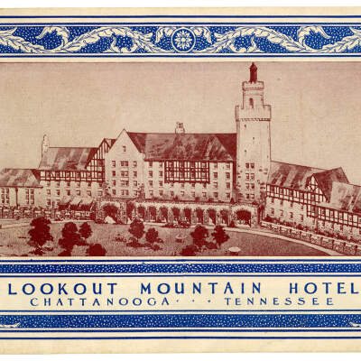 Lookout Mountain Hotel Advertisement