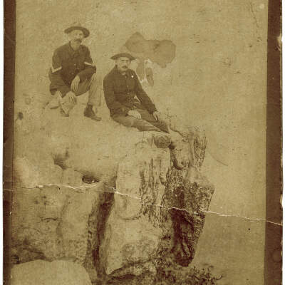 Two Enlisted Soldiers, Point Lookout, Hardie Bros.