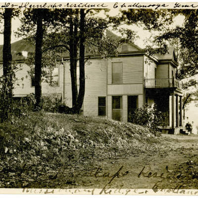 Dr. Dunlap's Residence, Missionary Ridge