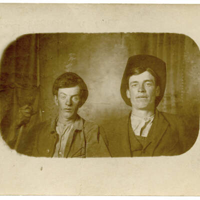 Two Men, Postal Studio