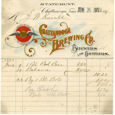 Chattanooga Brewing Co. Brewers and Bottlers