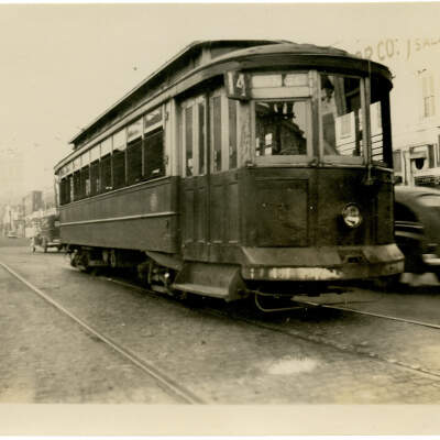 Streetcar, Vance Route, Market Street