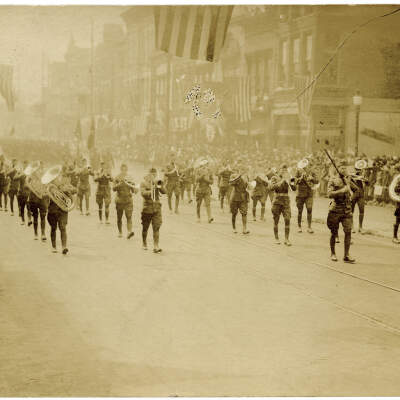 J. J. Teas, Jr., Parade and Band