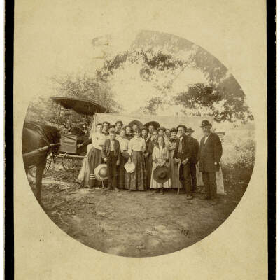 Group Photograph, United Confederate Reunion, July 4, 1890