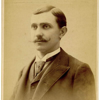 Man with Waxed Moustache, Schmedling