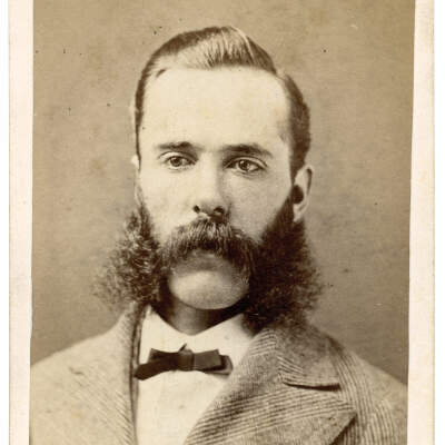 Carte de Visite, Bearded Man